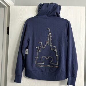 Disney Blue and Gold Sweatshirt